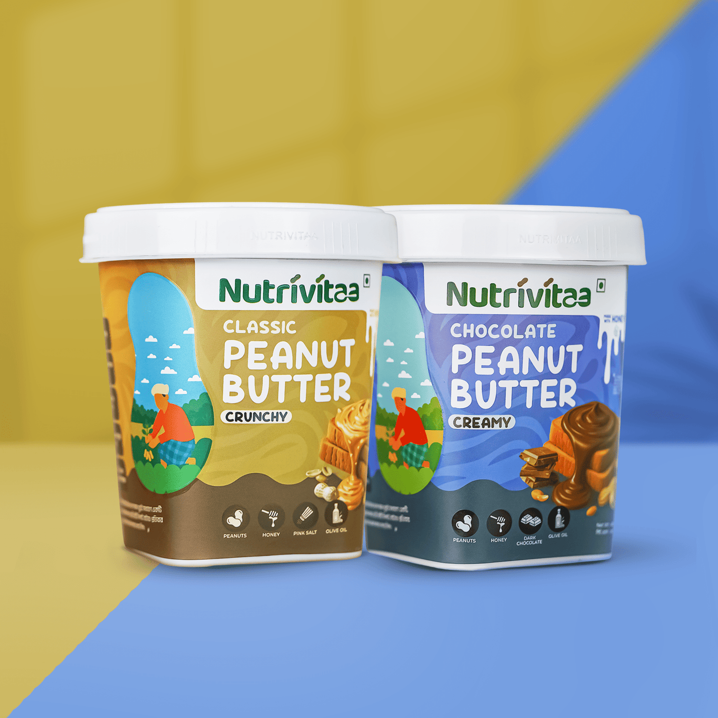 Chocolate Creamy & Classic Crunchy Combo