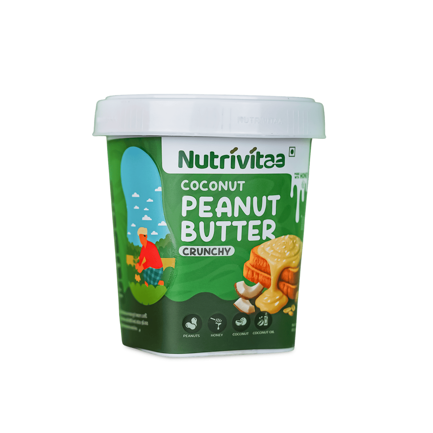 Coconut Crunchy Peanut Butter